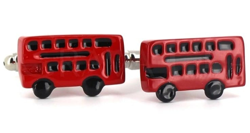 Boutons de Manchettes Bus Londres