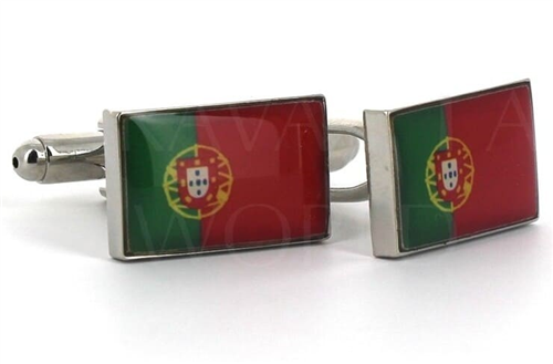Boutons de Manchette Drapeau du Portugal
