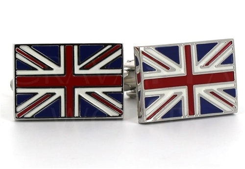 Boutons de Manchette Drapeaux Royaume-Uni