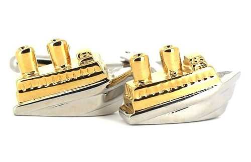 Boutons de Manchettes Bateaux