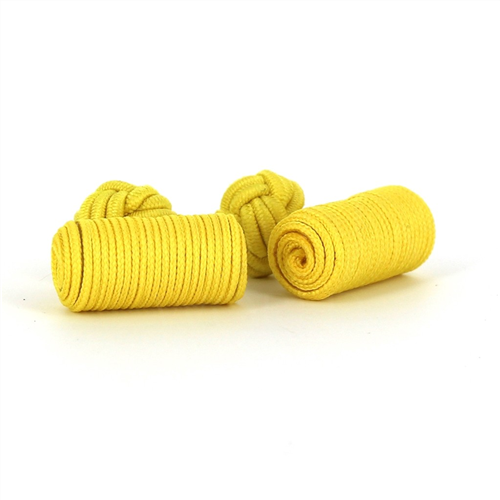 Boutons de Manchettes Baril Jaune