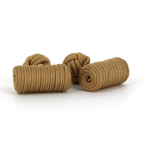 Boutons de Manchettes Baril Beige