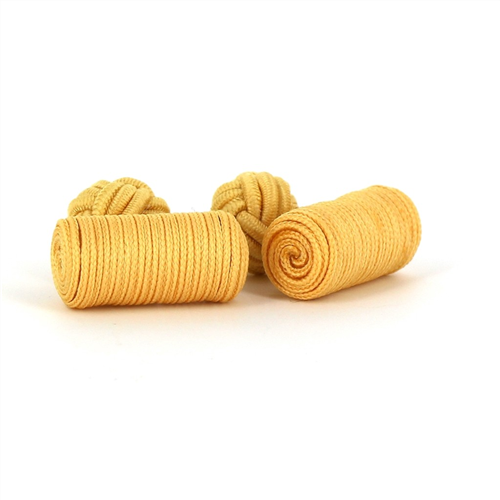 Boutons de Manchette Baril Doré