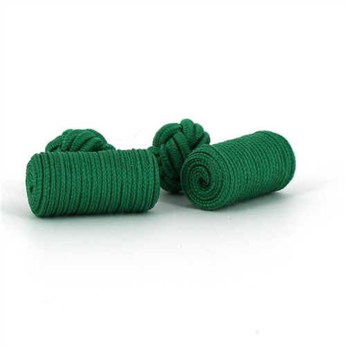 Boutons de Manchette Baril Vert Foncé