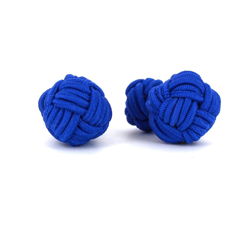 Boutons de Manchette Boule Grande Bleu Marine