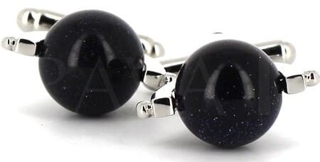 Boutons de Manchette Boules Noires I