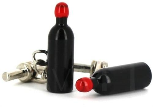 Boutons de Manchette Bouteilles de Vin III
