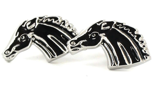 Boutons de Manchettes Têtes de Cheval