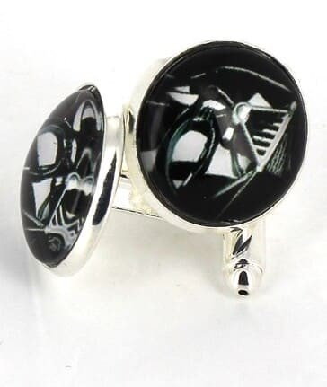 Boutons de Manchette Cabochon Star Wars - Darth Vader