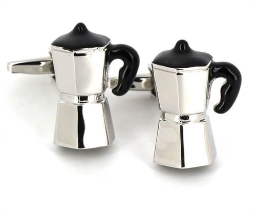 Boutons de Manchette Cafetières