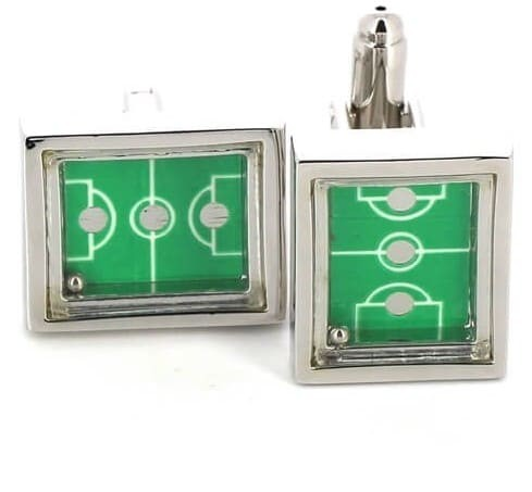 Boutons de Manchettes Terrains de Football