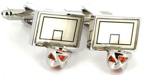Boutons de Manchettes Paniers de Basket