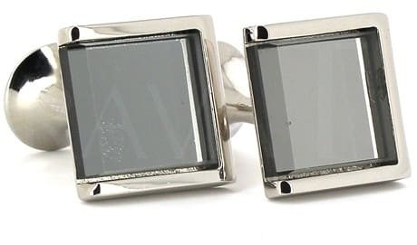 Boutons de Manchette en cristaux miroirs