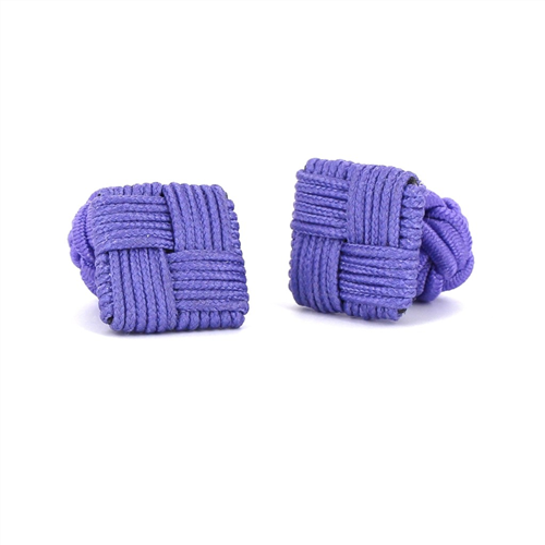 Boutons de Manchette carrés violet