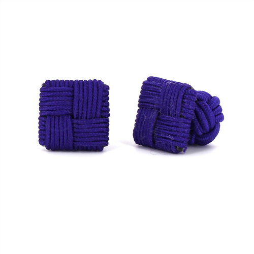 Boutons de Manchette carrés violets