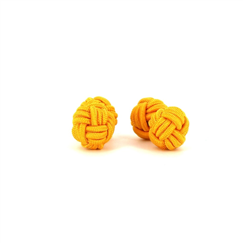 Boutons de Manchettes Double Boule Ambre