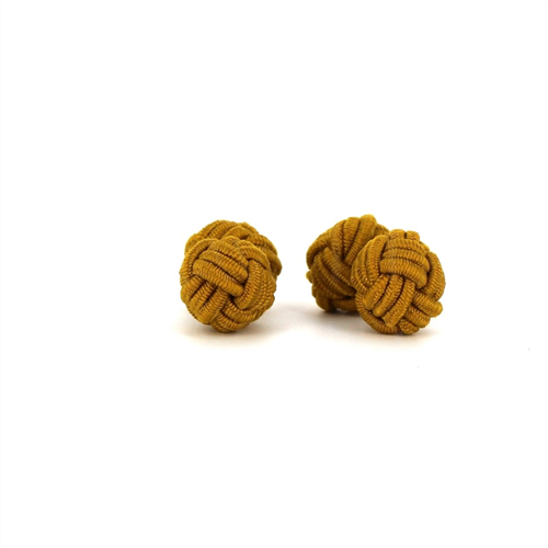 Boutons de Manchettes Double Boule en Bronze