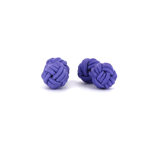 Boutons de Manchette Double Boule Lilas
