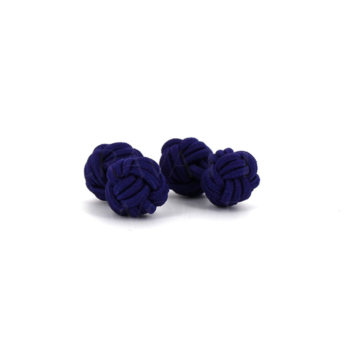 Boutons de Manchette Double Boule Violet