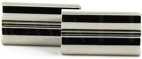 Boutons de Manchettes Double Cylindre