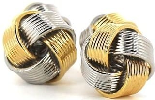 Boutons de Manchette Double Nœud