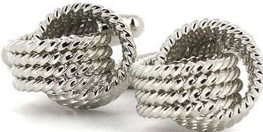 Boutons de Manchettes Double Nœud II