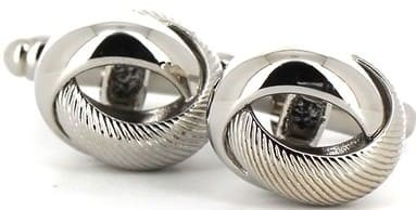Boutons de Manchettes Double Nœud IV