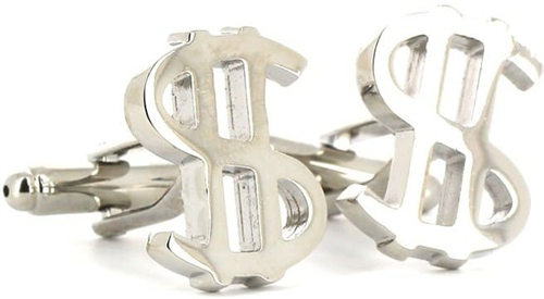 Boutons de Manchettes Dollar