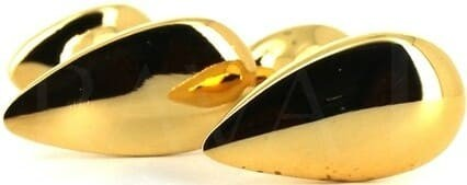 Boutons de Manchette dorés