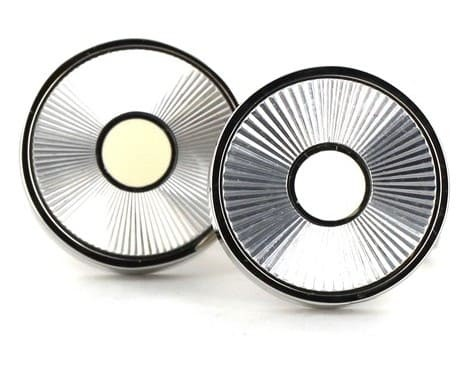 Boutons de Manchette émaillés circulaires rayés