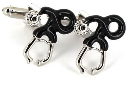 Boutons de Manchettes Stéthoscopes