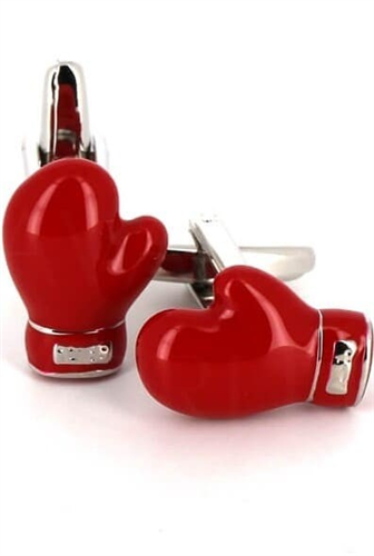Boutons de Manchette Gants de Boxe