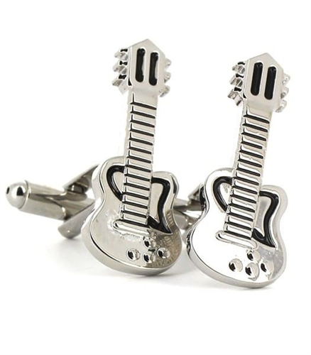 Boutons de Manchettes Guitare Électrique