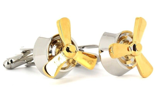 Boutons de Manchettes Hélices