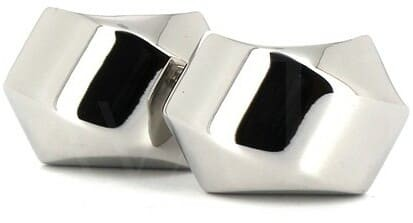 Boutons de Manchettes Hexagonales