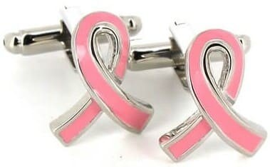 Boutons de Manchette Nœuds contre le Cancer
