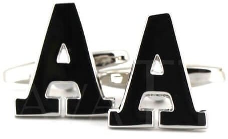 Boutons de Manchettes Lettre A