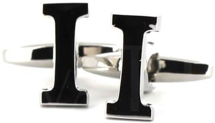 Boutons de Manchettes Lettre I