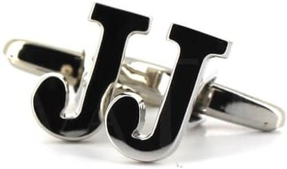 Boutons de Manchette Lettre J