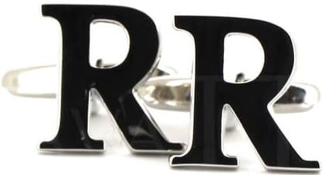 Boutons de Manchettes Lettre R