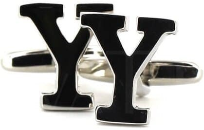 Boutons de Manchette Lettre Y