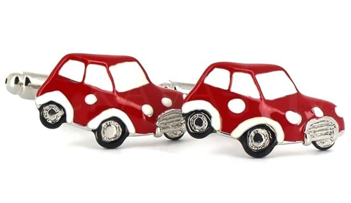 Boutons de Manchettes Mini Rouges