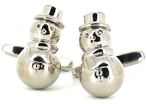 Boutons de Manchette Bonhommes de neige
