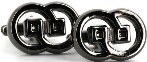 Boutons de Manchette Noirs IV