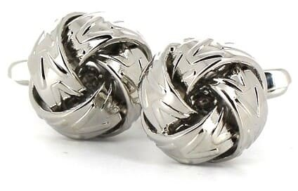 Boutons de Manchette Nœuds Formes III