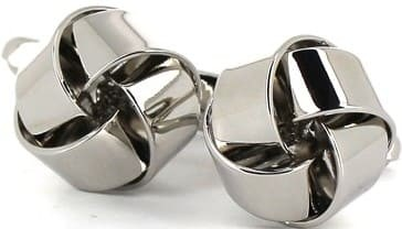 Boutons de Manchette Nœuds Lisses II