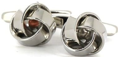 Boutons de Manchette Nœuds Lisses IV