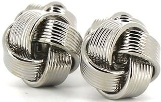 Boutons de Manchette Nœuds Rayures II