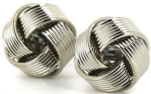 Boutons de Manchette Nœuds Rayures III