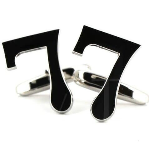 Boutons de Manchette Numéro 7